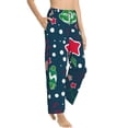 thumbnail image 2 of Balery Christmas print Women's Pajama Pants,Ultra Lightweight Pjs,Lounge Pant-Medium, 2 of 9