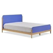 Modern Platform Bed by Drew Barrymore Flower Kids - NSS - Twin - Blueberry Blue - Box B