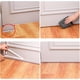 thumbnail image 4 of Burlete adhesivo para puertas | Sello insonorizante y aislante para puertas y ventanas correderas | Material de PVC flexible | 1 rollo, 4 of 7