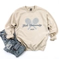 thumbnail image 3 of Yale University Tennis Rackets - Women's Graphic Sweatshirt, 3 of 16
