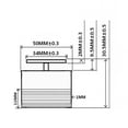 thumbnail image 3 of 1 pieza Partes Mini de 50MM 3W Audio 4 Ohms 25 Vatios Equipos de sonido y, 3 of 9