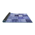 thumbnail image 2 of Ahgly Company Indoor Round Patchwork Blue Transitional Area Rugs, 8' Round, 2 of 4