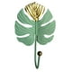 thumbnail image 1 of GOOHOCHY 1 mini gancho de pared con forma de hoja, para colgar ropa, llavero de pared para el hogar (verde), 1 of 7