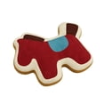 thumbnail image 2 of Cojín de almohada de peluche de caballo 35 cm – Cojín decorativo de algodón, marrón, rojo, azul, rosa, sofá decorativo para cama de coche, regalo acogedor de decoración festiva para el hogar, 2 of 6