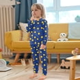thumbnail image 5 of Sun Raindrop Fantasy Cotton Pajamas 2 Piece Set Sleepwear Soft and Comfortable Homewear Nightwear, 5 of 7