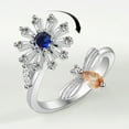thumbnail image 4 of Juego de 6 anillos de ansiedad giratorios, ajustables y unisex, perfectos para aliviar el estrés y como regalo de cumpleaños, 4 of 8