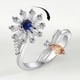 thumbnail image 4 of Juego de 6 anillos de ansiedad giratorios, ajustables y unisex, perfectos para aliviar el estrés y como regalo de cumpleaños, 4 of 8