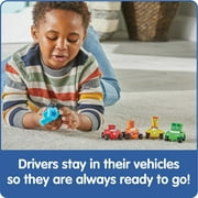 hand2mind Numberblocks® Mini Vehicles, Toy Vehicle Playsets, Race Car Toy (5 Pieces)