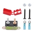 thumbnail image 4 of 1 Set Automatic Reset 40A 12V Circuit Breaker with Red Cover for Car Boat, 4 of 8