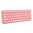 thumbnail image 1 of RGB Backlit Keyboard, 61 Keys Mechanical USB Cool RGB Lighting USB Keyboard  For Desktop For Laptop, 1 of 8