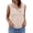 Khaki-Clothes, variant on Women's Hooded Sleeveless Vest Full Zip Lightweight Casual Outdoor Windbreaker with Pockets Sky Blue XL