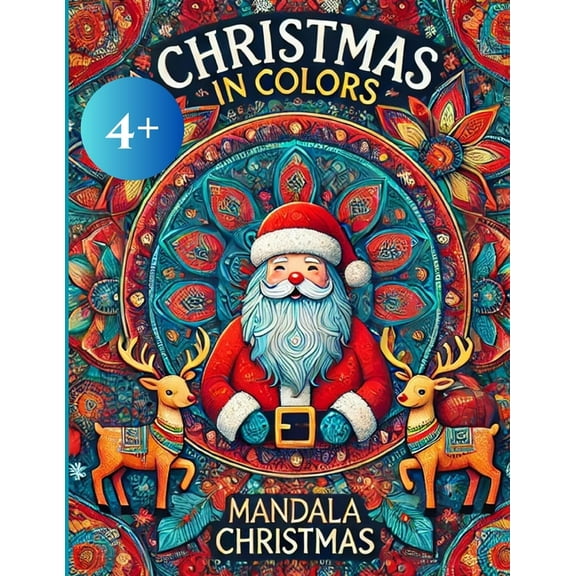 Christmas in Colors - Mandala Christmas, (Paperback)