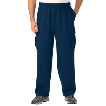 Hanes Men's and Big Men's EcoSmart Fleece Sweatpants, up to Size 3XL ...