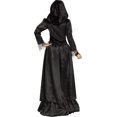thumbnail image 2 of Wicked Evil Queen Robe Gothique Noire Costume Adulte Femme SM-MD 2-8, 2 of 3