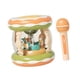thumbnail image 5 of Conjunto de instrumentos de tambor electrónico, carrusel de tambor musical con luces Centro de mesa de actividades para niños y niñas 1+ Regalo para, 5 of 9