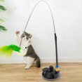 thumbnail image 1 of SweetCandy Pet Cat Understanding Self Feathers Bite Steel Wire Long Rod Toy, 1 of 6