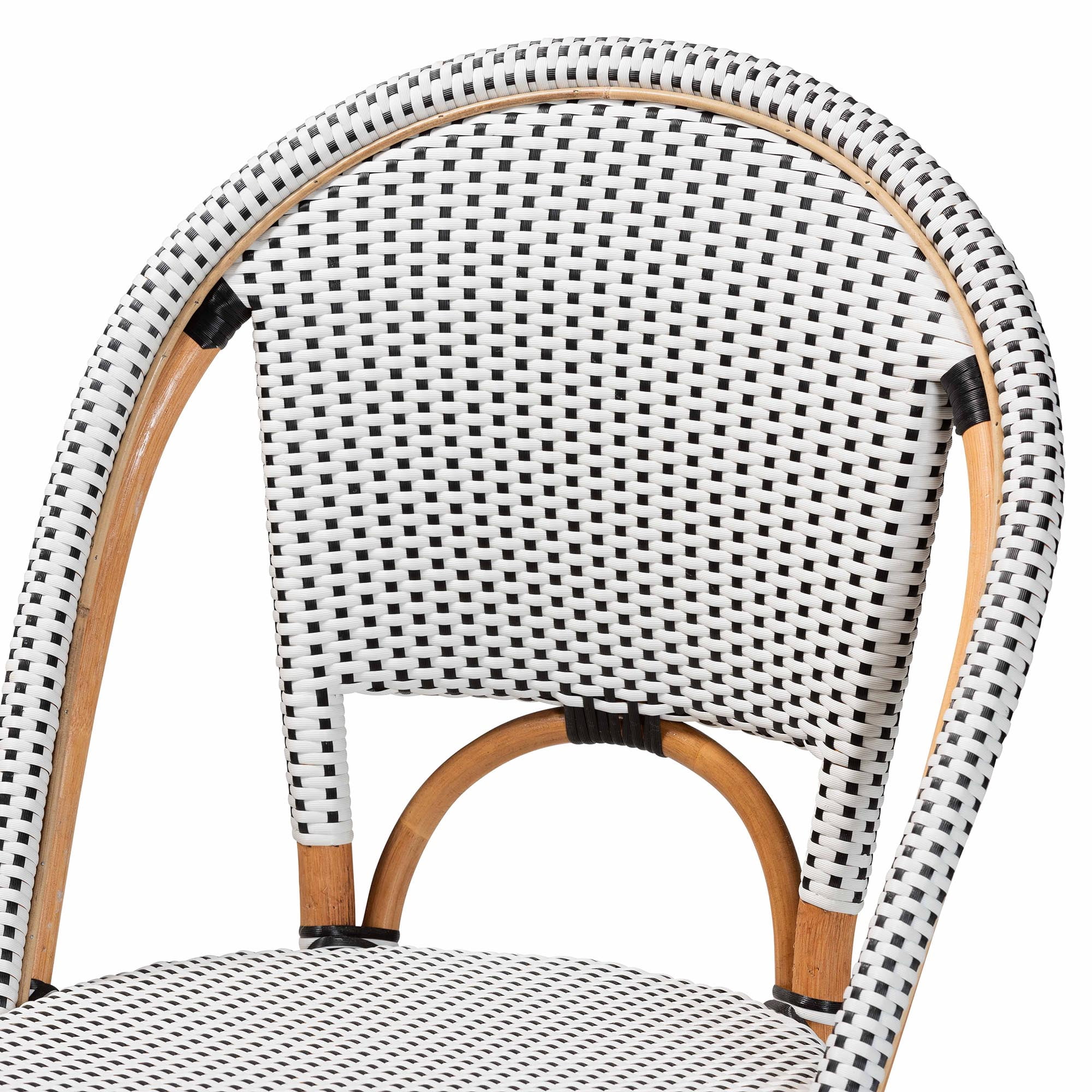 bali & pari Genica French Counter Stool, 2-Piece, Natural