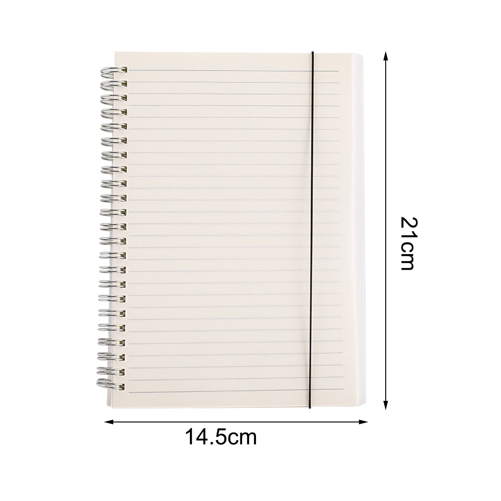 Set of A5 Notebooks with Smooth Extra White Pen friendly Paper, Travel –