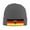 Deep Heather, variant on Deutschland Flag Beanie Hat Men Women Warm Printed Cap Knit Beanies Hats Outdoor Winter Deep Heather