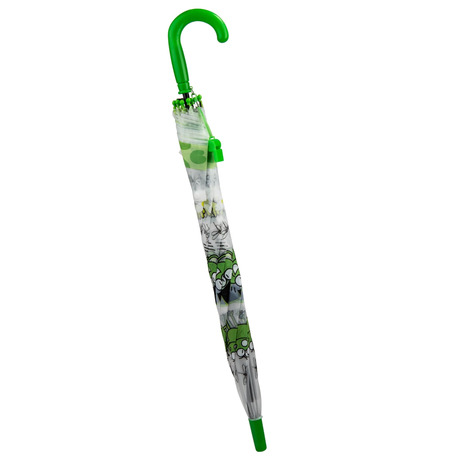 Rainy Day Novelty Kids Easy Open Automatic Umbrella with Safety Whistle