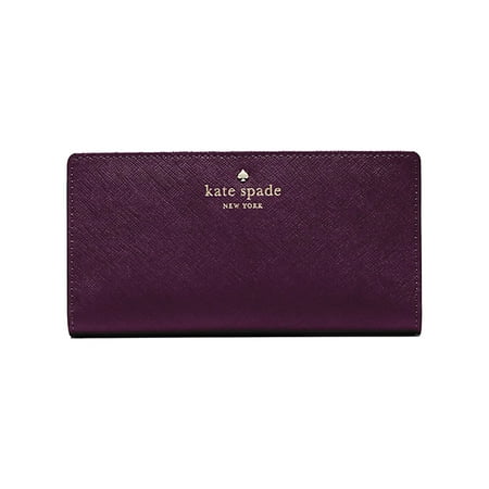 Kate Spade New York Mikas Pond Avenue Stacy Leather Wallet (Mulled Wine)