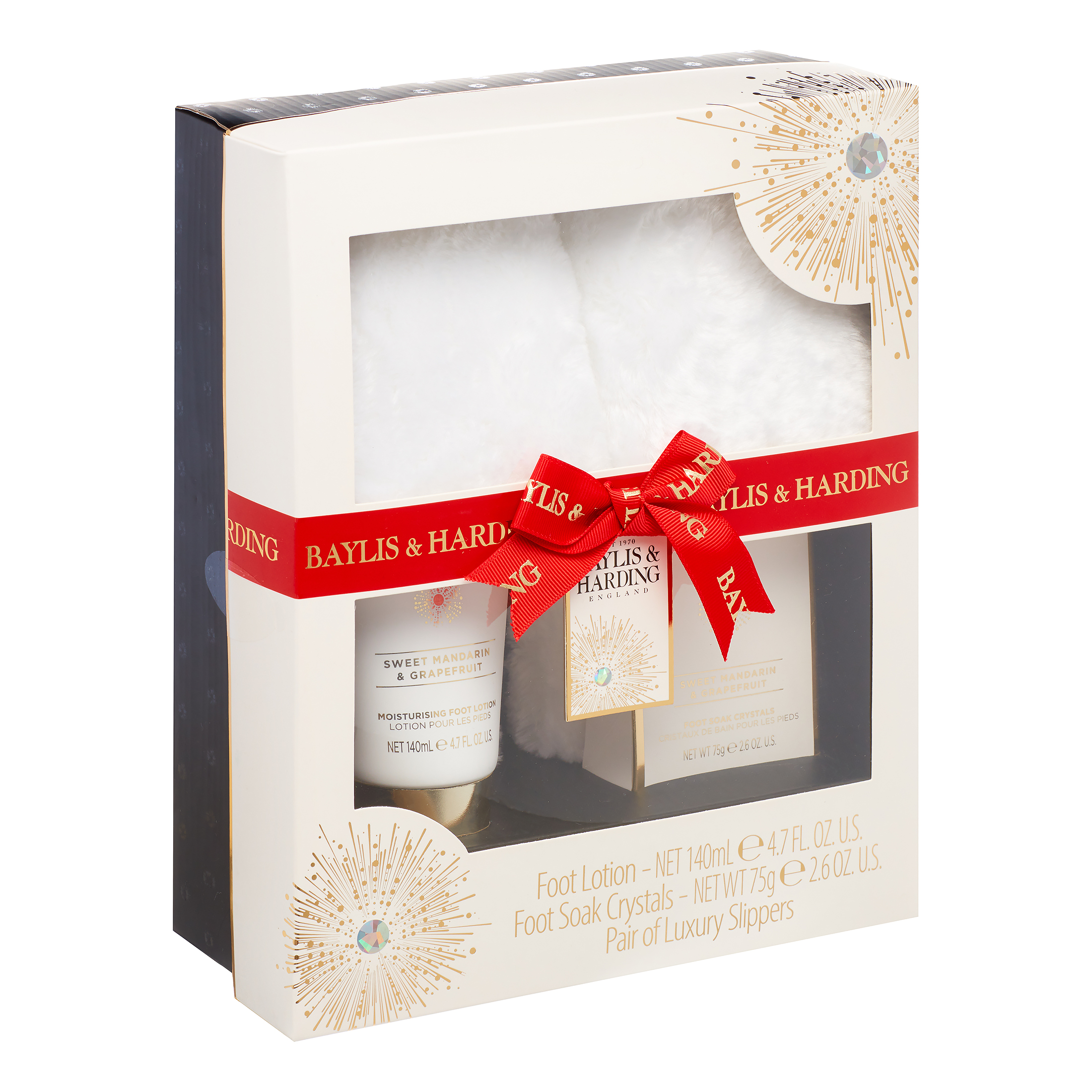 Baylis & Harding Luxury Slipper Gift Set, Sweet Mandarin and Grapefruit ...