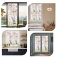 thumbnail image 7 of Grey Easter Bunny Window Privacy Film, Spring Colorful Eggs Flower Branch Plaid Static Cling UV Sun Blocking Heat Control Window Tint Day and Night, Non-Adhesive One Way Privacy Cover 17.7''x78.7'', 7 of 7