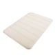 thumbnail image 2 of Alfombra de baño absorbente de espuma de memoria suave, decoración de ducha, 50*80cm Blanco, 2 of 3