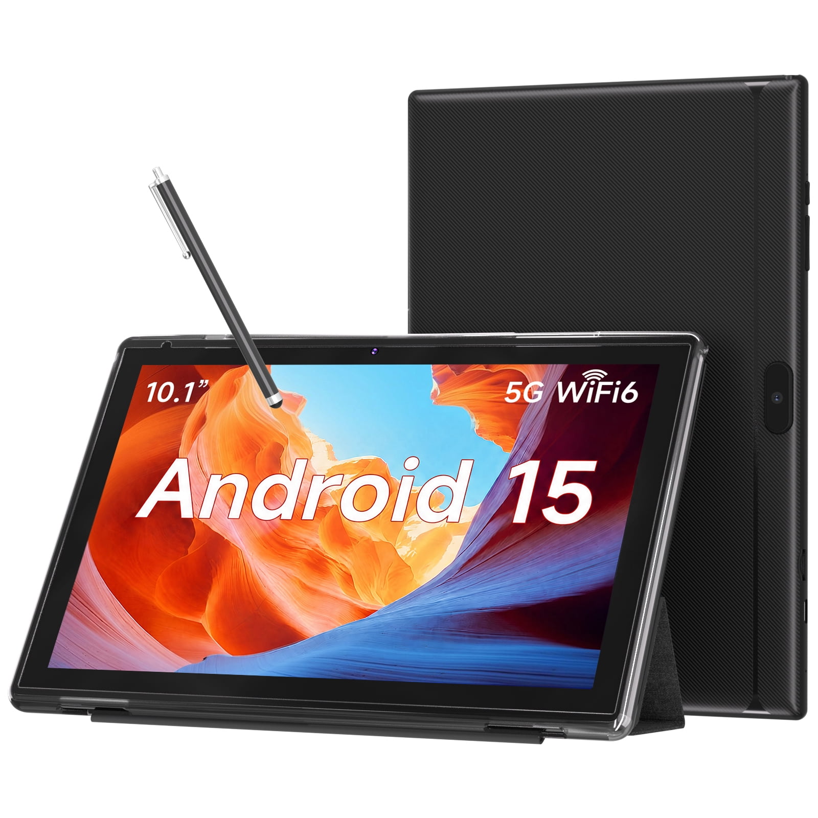 10-inch 2-in-1 Android 11 Tablet PC, 128GB+6GB, Quad-Core, 5G