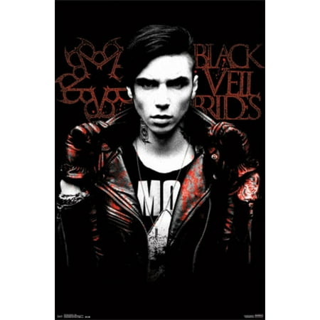 Black Veil Brides Andy Biersack Collar Poster Poster Print