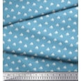 thumbnail image 3 of Soimoi Blue Poly Georgette Fabric Yacht & Waves Nautical Print Fabric by the Yard 52 Inch Wide, 3 of 3