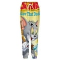 thumbnail image 4 of Tom And Jerry Men's Athletic Joggers Stretch Sweatpants Running Workout Gym Track Golf Pants for Men, 4 of 7