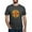 Dark Heather, variant on CafePress - SUNBURST ZIA Men's Deluxe T Shirt - Mens Tri-blend T-Shirt