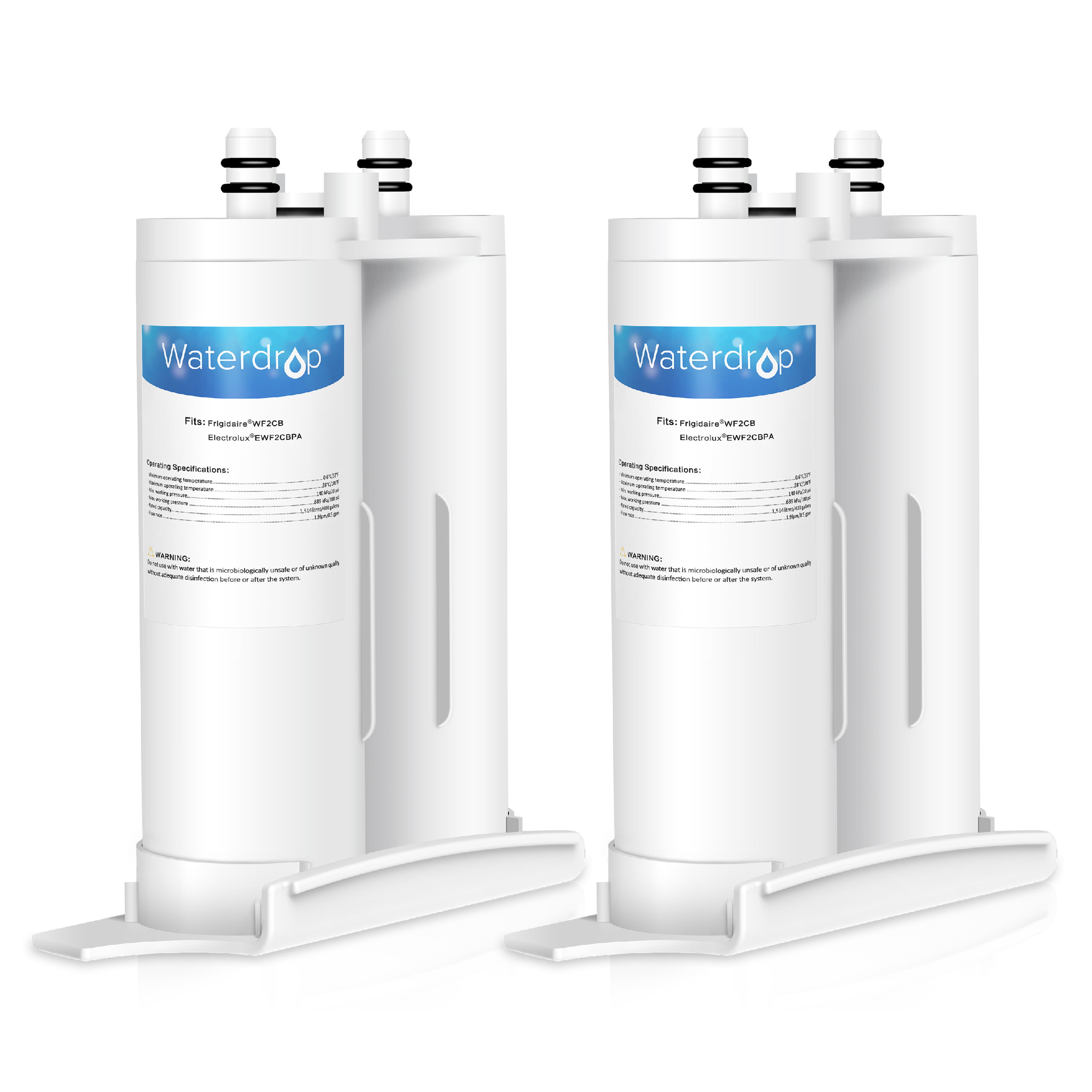 6 Pack Replacement Water Filter for Frigidaire FC-100 Refrigerators 