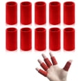 thumbnail image 1 of Finger Protectors for Injury Finger Bandage, Stretchable Finger Cover for Basketball Finger Protection 10 PCS, 1 of 7