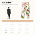 thumbnail image 3 of Balery Birds And Flowers Pantalones de pijama para mujer, pijamas ultraligeros, pantalones de estar por casa-Small, 3 of 6