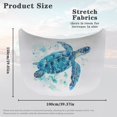 thumbnail image 7 of HUISEFOR Sea Turtle Car Hood Cover Elastic Fabrics Car Hood Cover Protector All-Season Protection Cars Exterior Accessories Personalized Fits for Most Cars, 7 of 7