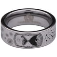 thumbnail image 2 of Hour Glass Tungsten Carbide Ring, 2 of 9