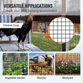 thumbnail image 4 of VEVOR Hardware Cloth, 36'' x 50' Galvanized Wire Mesh Roll, 19 Gauge Chicken Wire Fence Roll, Vinyl Coating Metal Wire Mesh for Chicken Coop Barrier, Rabbit Snake Fences, Poultry Enclosures - VEVOR, 4 of 7