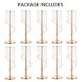 thumbnail image 4 of Nuptio 28" Tall Gold Crystal Flower Stand Table Centerpiece Decor ，Elegant Bridal Shower Party Wedding Centerpiece Decoration，Set of 10, 4 of 10