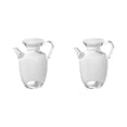 thumbnail image 1 of Thinsony Imitation Song Glass Teapot Transparent for Tea Outdoor Bags Office Style A 2Set, 1 of 6
