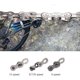 thumbnail image 4 of Chain Lock 10 Compartments, 5 Pairs Chain Lock Bicycle Chain Bicycle Chain Link Bicycle Chain Lock Link For 6, 7, 8, 10 Speed Chain (10 Speed), 4 of 5