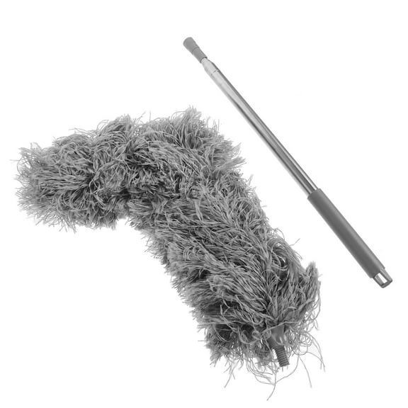 Luxshiny Gutter Cleaning Tool with Special Angle Brush and Foldable Telescopic Pole