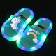 thumbnail image 2 of Zapatillas para niños y niñas, zapatos con estampado de animales de unicornio de dibujos animados, zapatos bonitos de moda iluminados, zapatillas de baño para niños pequeños, 2 of 5