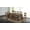 Rustic Golden Brown - 9-Piece, variant on Coaster Coleman 5-Piece Rectangular Dining Set, Rustic Golden Brown