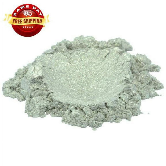 LIMERICK PEARL GREY LUXURY MICA COLORANT PIGMENT POWDER COSMETIC GRADE 4 OZ