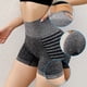 thumbnail image 3 of Pantalones cortos de yoga de cintura alta para mujer Sexy Leggings ajustados de elevación de cadera (gris) Tmvgtek Deportes Acuáticos, 3 of 6