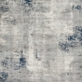 thumbnail image 3 of Vin 5 x 7 Vintage Floor Area Rug 8mm Medium Washed Gray Blue Ivory - Saltoro Sherpi, 3 of 5