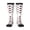 2 Black-1, variant on Knee High Socks for Women Gray Red Canada Maple Leaf Long Tube Sock Uniform Socks