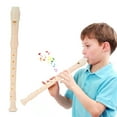 thumbnail image 4 of 8 Hole Recorder, Soprano Recorders ABS Better Sealing Easy Cleaning  For Music Courses White, 4 of 8